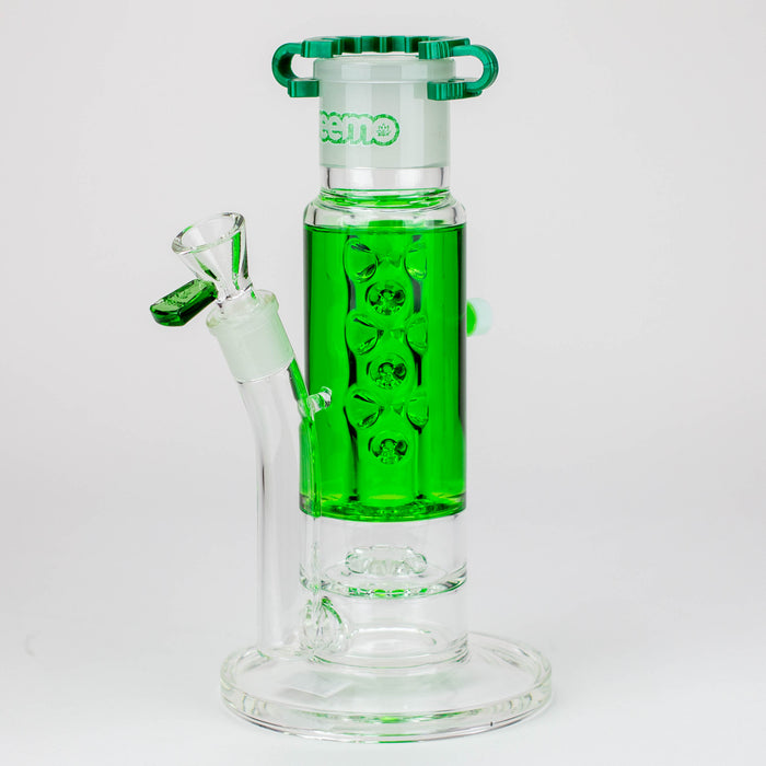 preemo - 10 inch Vigreux Column Glycerin Base [P005] Glass Bong preemo Green