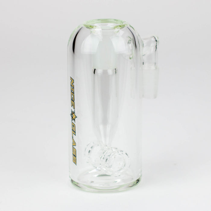NG - Two Wheel Ashcatcher [N8011] Ashcatcher · Percolator · Filter · Mouthpiece ONE Gold 14 mm Female Joint