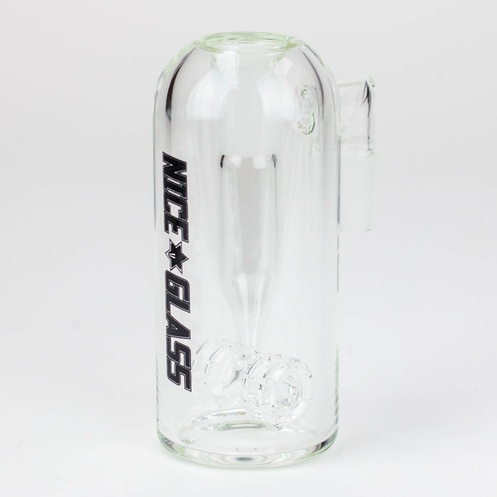 NG - Two Wheel Ashcatcher [N8011] Ashcatcher · Percolator · Filter · Mouthpiece ONE Black 14 mm Female Joint