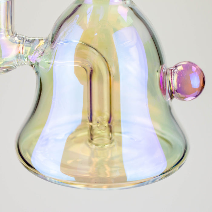 Spark | 6" 2-in-1 fixed 3 hole diffuser Electroplated  bell bubbler