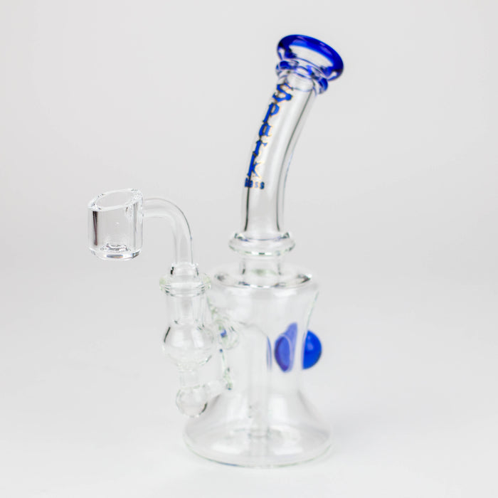 Spark | 7” 2-in-1 fixed 3 hole diffuser bubbler