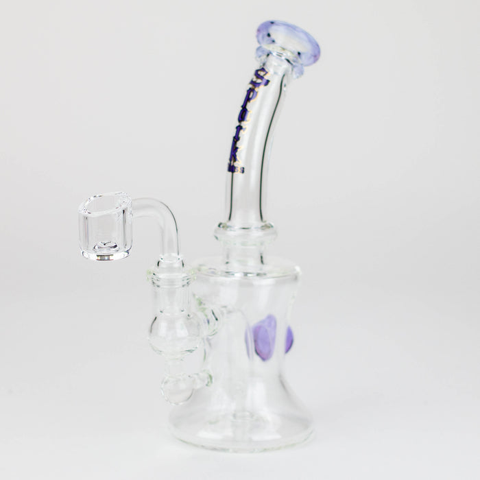 Spark | 7” 2-in-1 fixed 3 hole diffuser bubbler