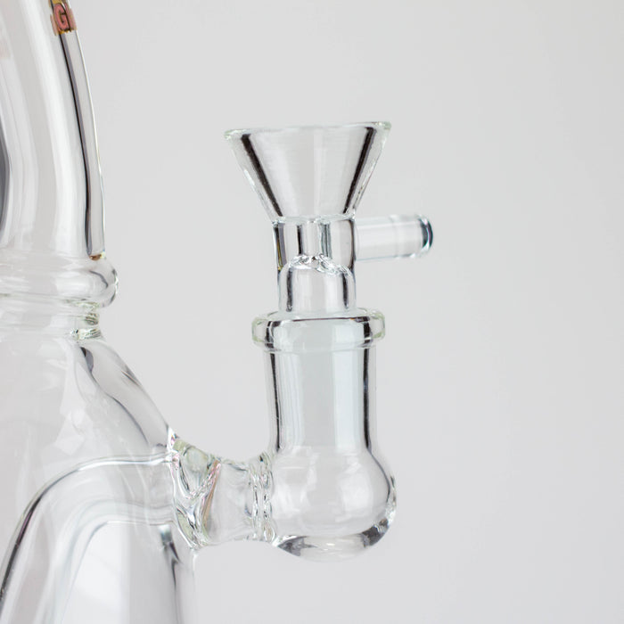 Spark | 7” 2-in-1 fixed 3 hole diffuser bell bubbler