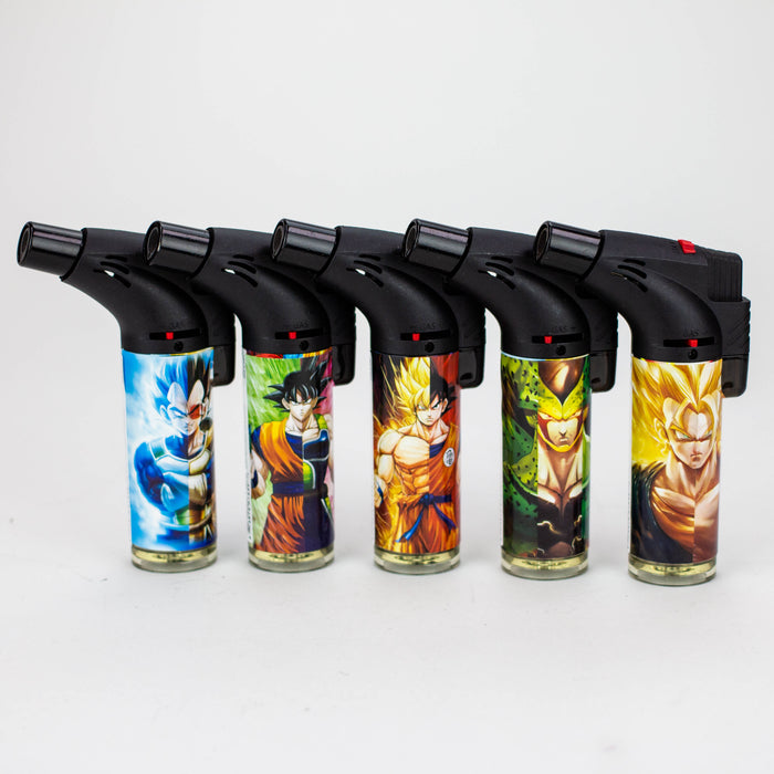 Techno Lighter single flame Torch box of 15 [00139] Torch Canadian Distributor ANIM