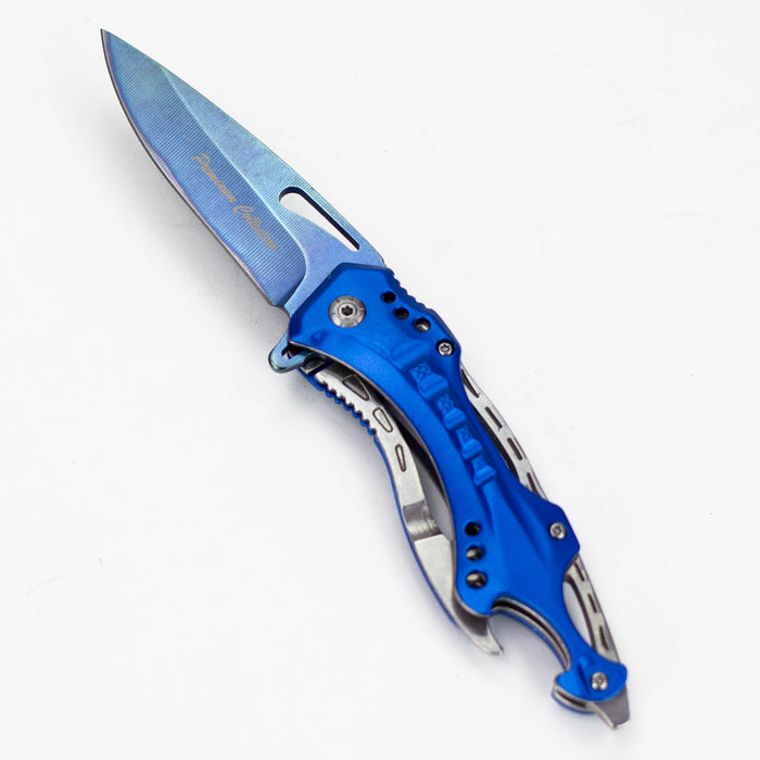 8″ Rainbow Blade with aluminum handle – Folding Knife