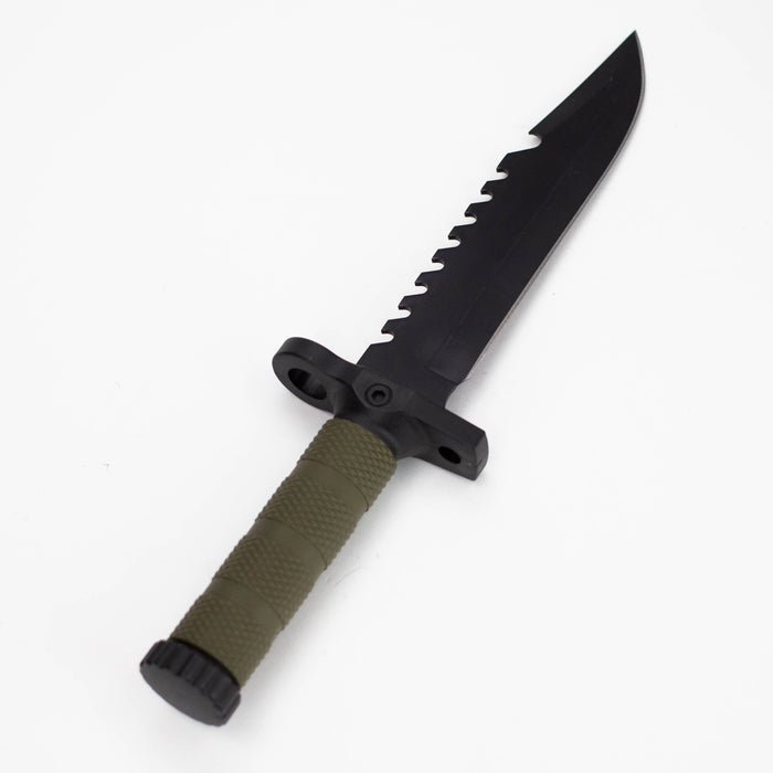 12.75″ Hunting Knife w/ ABS Sheath + Accessories [T22188GN-3] Fixed Blade Knife Canadian Distributor