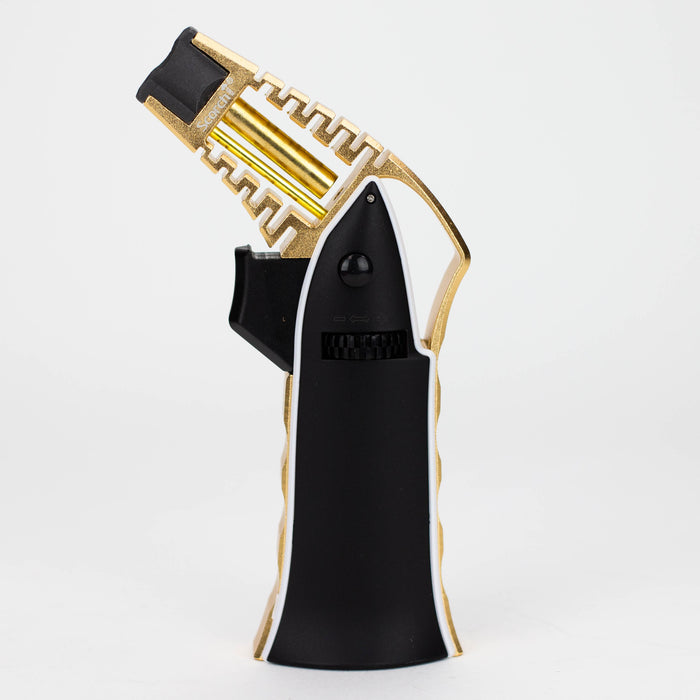 Scorch Torch | Adjustable Single Jet Torch Lighter [51470] Lighters Canadian Distributor Gold