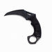 6.5" Fixed Blade Karambit Black Wash W/G10 Handle [T22003] Fixed Blade Knife Canadian Distributor
