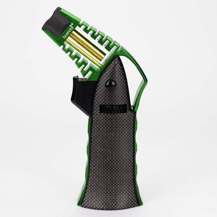 Scorch Torch | Adjustable Single Jet Torch Lighter [51470] Lighters Canadian Distributor Green