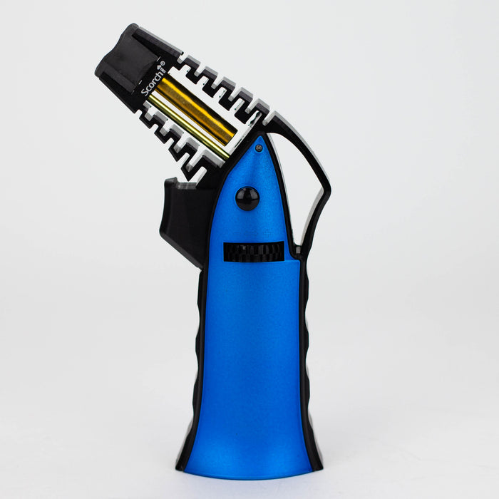 Scorch Torch | Adjustable Single Jet Torch Lighter [51470] Lighters Canadian Distributor Black Matte / Blue