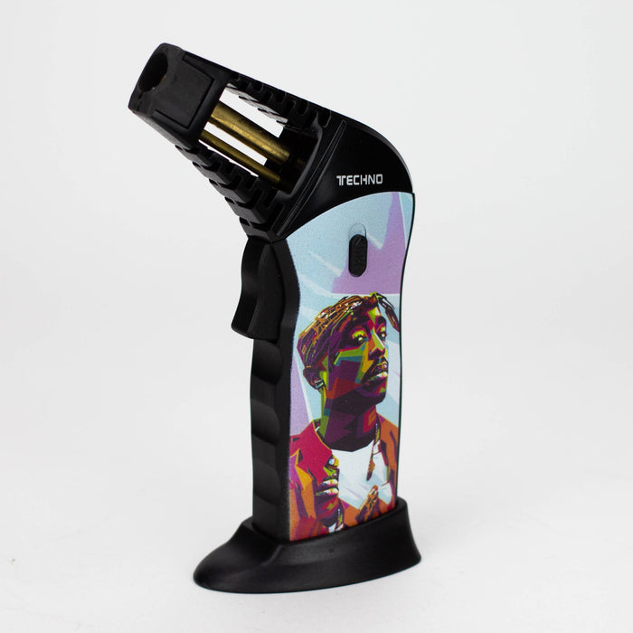 Techno | Adjustable Single Jet slant Torch Lighter in gift box [15811] Torch Canadian Distributor