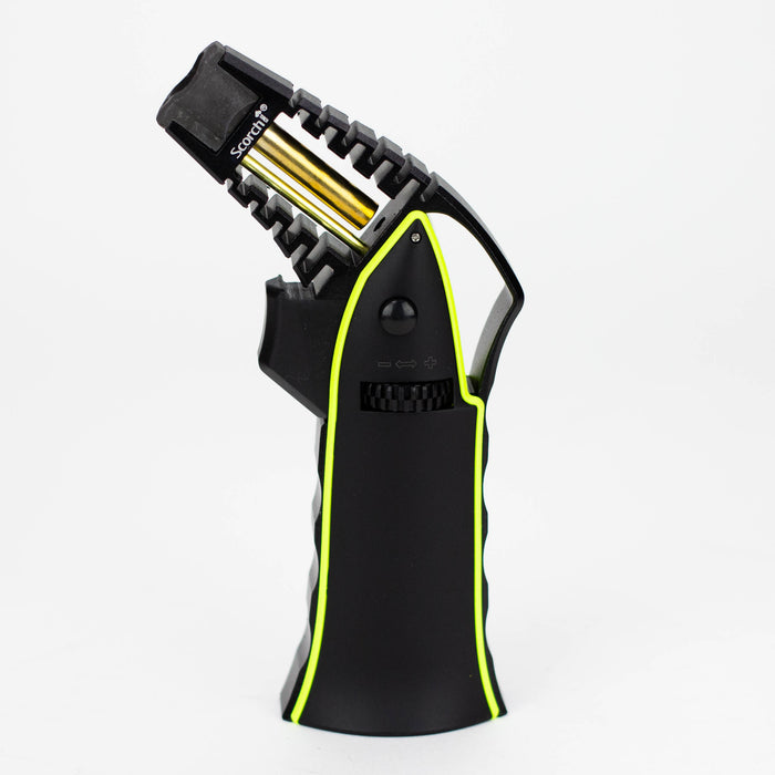 Scorch Torch | Adjustable Single Jet Torch Lighter [51470] Lighters Canadian Distributor Black / Yellow