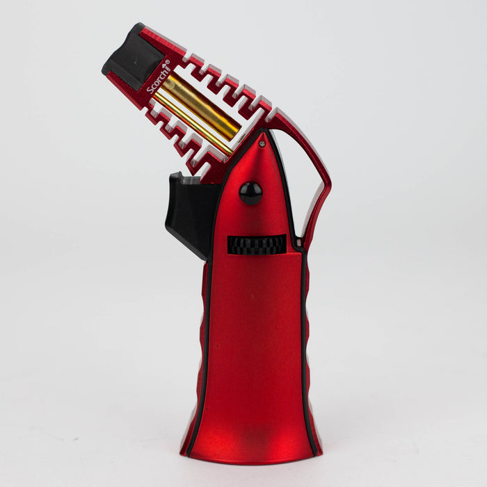 Scorch Torch | Adjustable Single Jet Torch Lighter [51470] Lighters Canadian Distributor Red