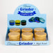 3 parts Wooden grinder Box of 6 Display Purple Haze Smoke Inc