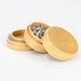 3 parts Wooden grinder Box of 6 Display Purple Haze Smoke Inc