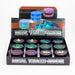 4 parts black floral grinder Box of 12 Display Purple Haze Smoke Inc