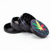 4 parts black floral grinder Box of 12 Display Purple Haze Smoke Inc