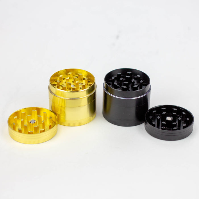 4 parts leaf mini grinder Box of 12 Display Purple Haze Smoke Inc
