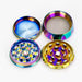 4 parts Sparkle herb grinder Box of 12 Display Purple Haze Smoke Inc