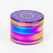 4 parts Floral rainbow grinder Box of 6 Display Purple Haze Smoke Inc