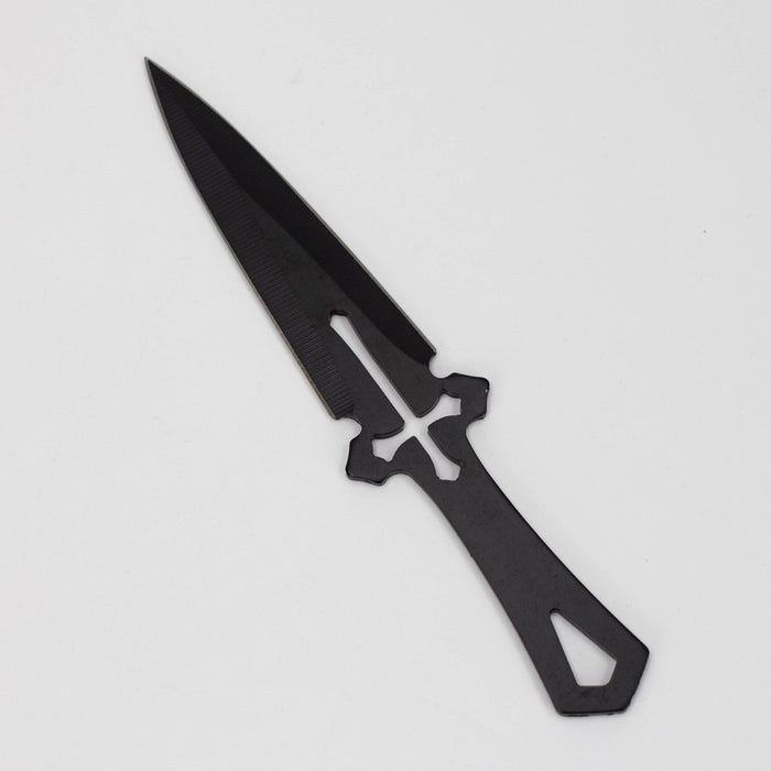 6.5″ Throwing Knife with Sheath 3PC SET [T00502BK] Throwing Knives Canadian Distributor