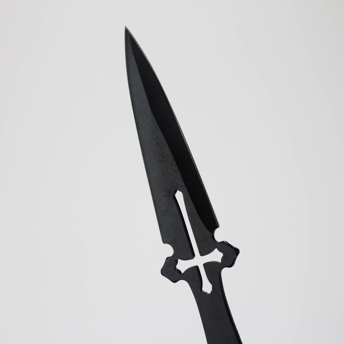 6.5″ Throwing Knife with Sheath 3PC SET [T00502BK] Throwing Knives Canadian Distributor