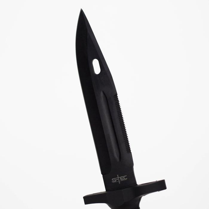 S-TEC 12 3/4″ Hunting Knife w/ Plastic Sheath, PP handle [T228699] Fixed Blade Knives Canadian Distributor