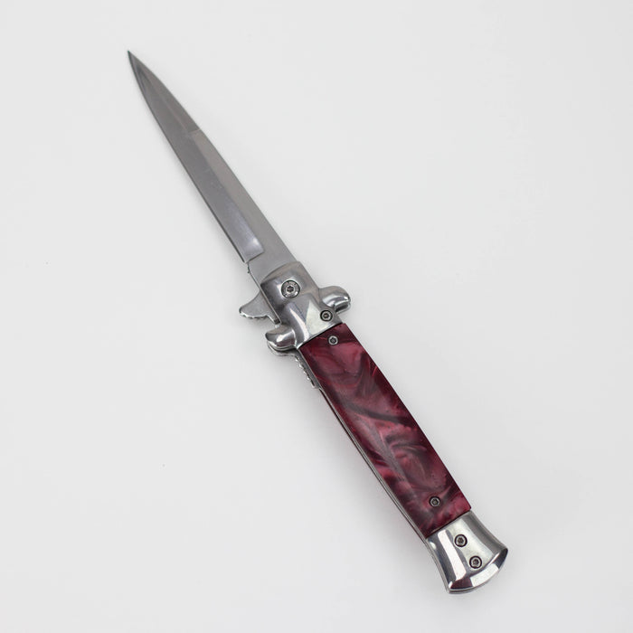 8.75" Tiger-USA® Pocket Knife [SJ-1029] Folding Knife Canadian Distributor Marron Pearl