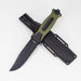 9.5″ Hunting Knife w/ Plastic Sheath [T22192BK] Fixed Blade Knife Canadian Distributor