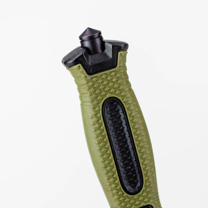 9.5″ Hunting Knife w/ Plastic Sheath [T22192BK] Fixed Blade Knife Canadian Distributor