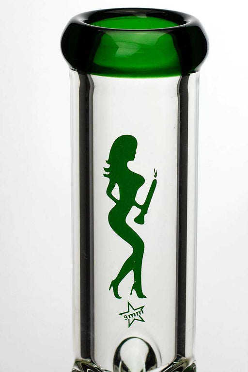 12" heavy glass beaker water bong Glass Bong ONE
