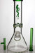 12" heavy glass beaker water bong- - One Wholesale