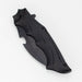 10" Tiger-USA® Pocket Knife-Serrated Blade [DT-1-BK-S] Folding Knives Canadian Distributor