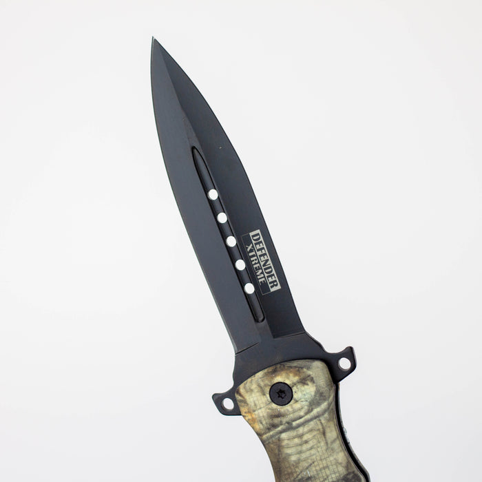 10″ Defender-Xtreme Camouflage Knife with Stainless Steel Blade [9426]