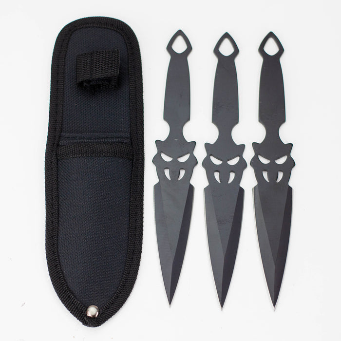 7.5″ Throwing Knife with Sheath 3PC SET [T005192]