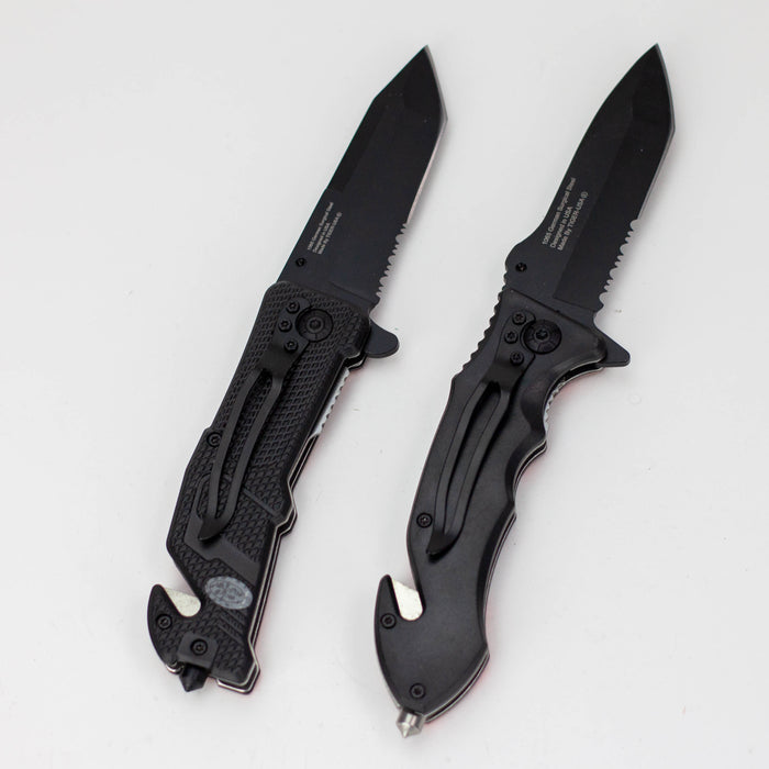 8" Tiger-USA® Pocket Knife – Canada Tanto Serrated [SJ-4xx] Folding Knives Canadian Distributor