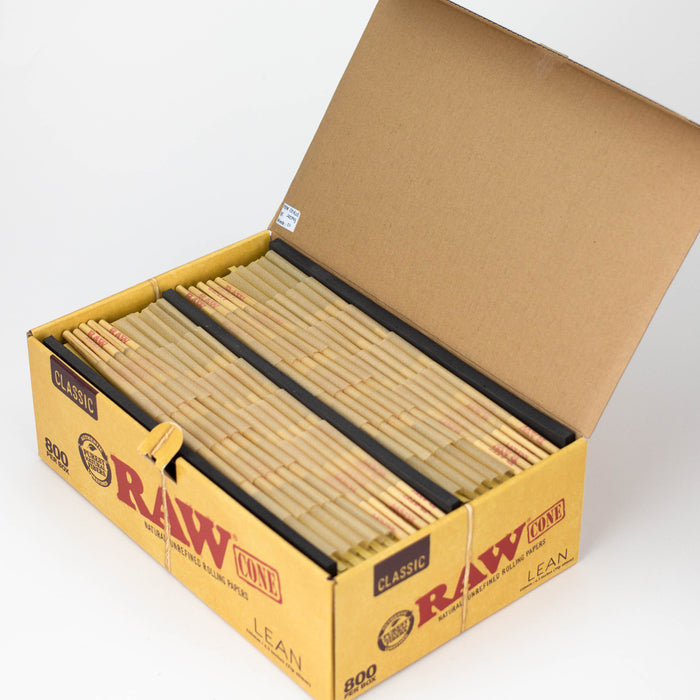 RAW Classic Lean 800 pre-rolled Cones
