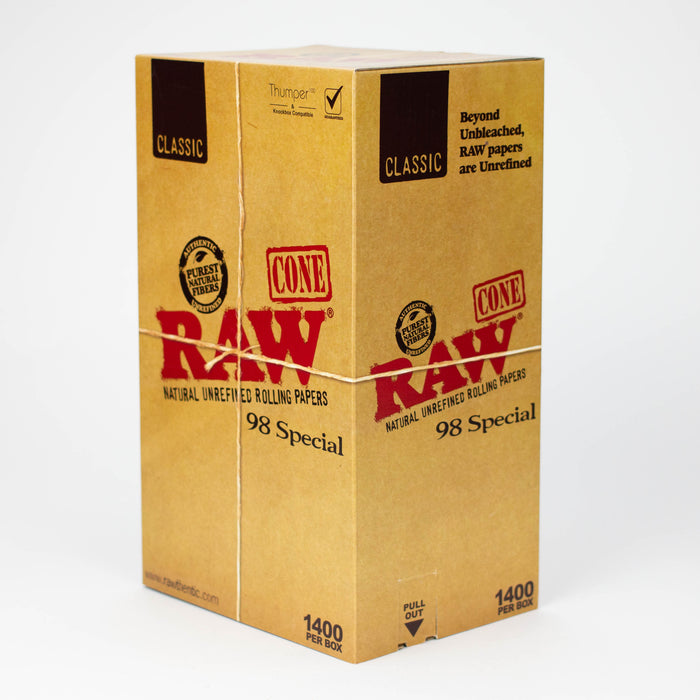 RAW Classic 98 Special pre-rolled 1400 Cones
