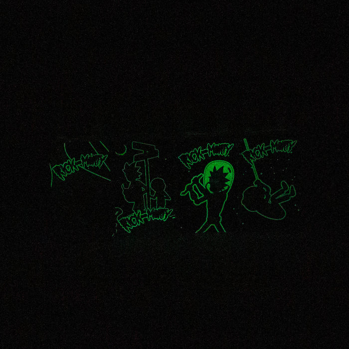7.5" Glow in the dark Juicy box Rigs SP2072 - RM Cartoon A