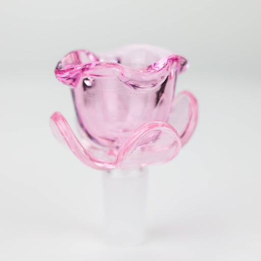 Flower shape glass large bowl Bowl · Popper ONE Pink