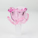 Flower shape glass large bowl Bowl · Popper ONE Pink