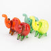 Standing XL elephant glass hand pipe-Solid Color Glass ONE