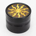 Spark Aluminum 4 Parts grinder with color acrylic window Regular Grinder ONE Gold