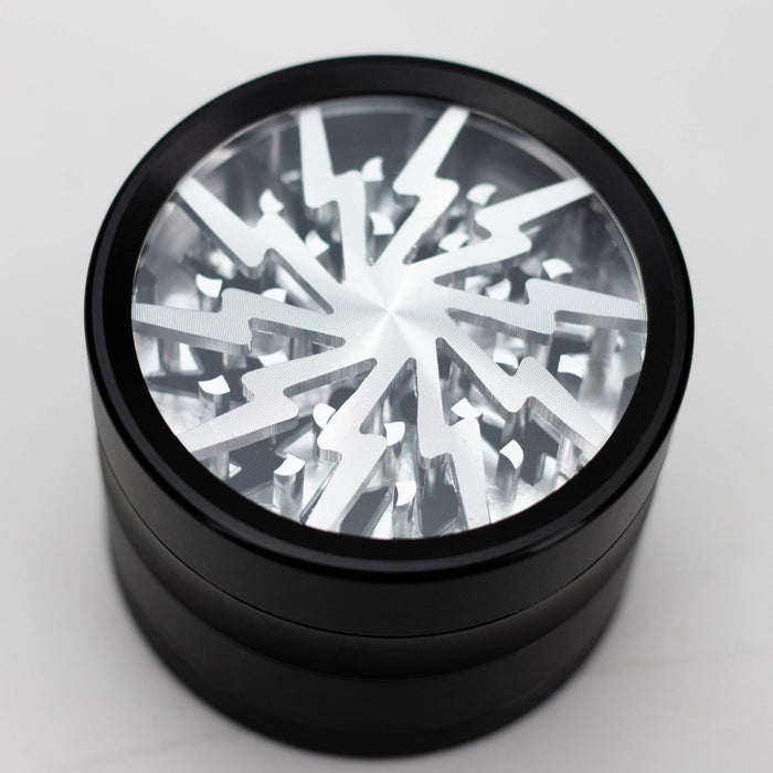 Spark Aluminum 4 Parts grinder with color acrylic window Regular Grinder ONE