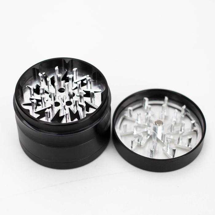 Spark Aluminum 4 Parts grinder with color acrylic window Regular Grinder ONE