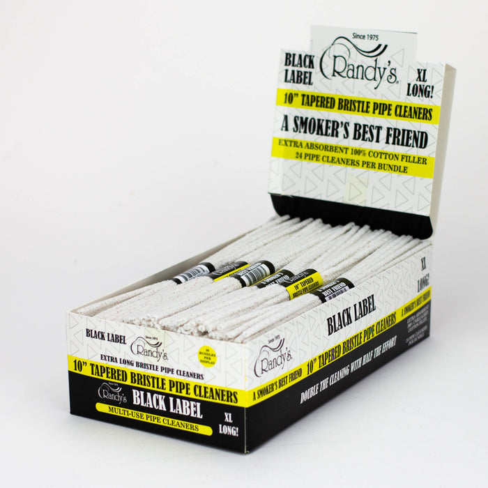 Randy's 10" Tapered bristle pipe cleaners box of 30 Brush ONE