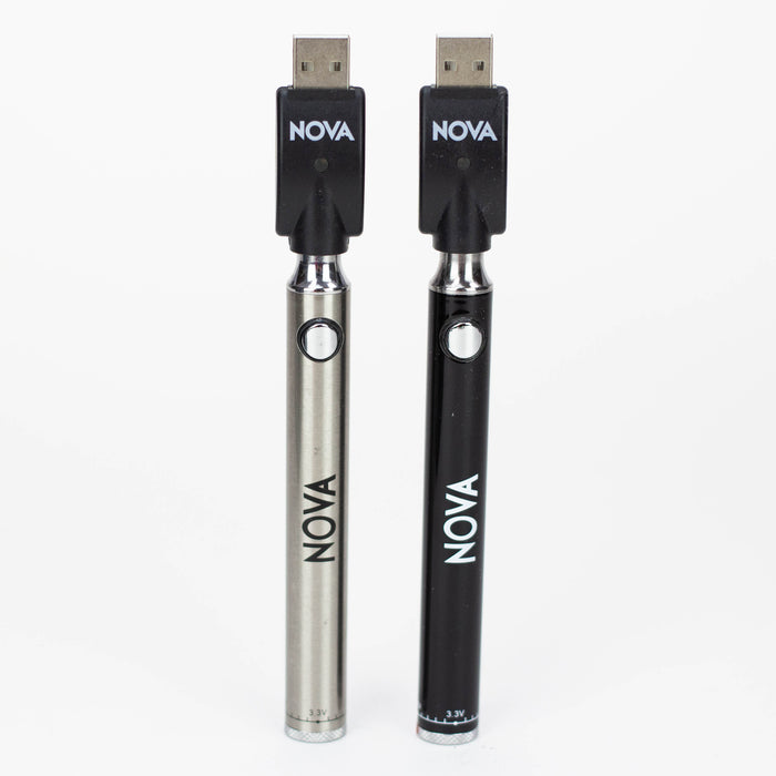 900 mAh Nova Twist Control Vape Battery with USB charger Display of 30 Vape Devices ONE