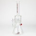 NG-14 inch Easy Clean Dome Perc Beaker [YN1126] Glass Bong High-End Brands Glass RED