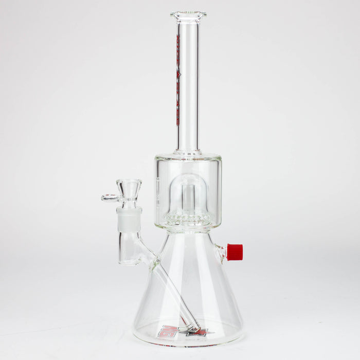 NG-14 inch Easy Clean Dome Perc Beaker [YN1126] Glass Bong High-End Brands Glass