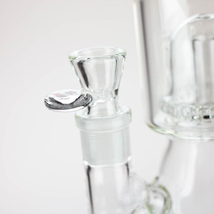 NG-14 inch Easy Clean Dome Perc Beaker [YN1126] Glass Bong High-End Brands Glass